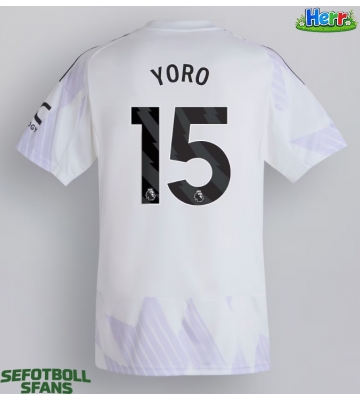 Manchester United Leny Yoro #15 Bortatröja 2025-26 Kortärmad